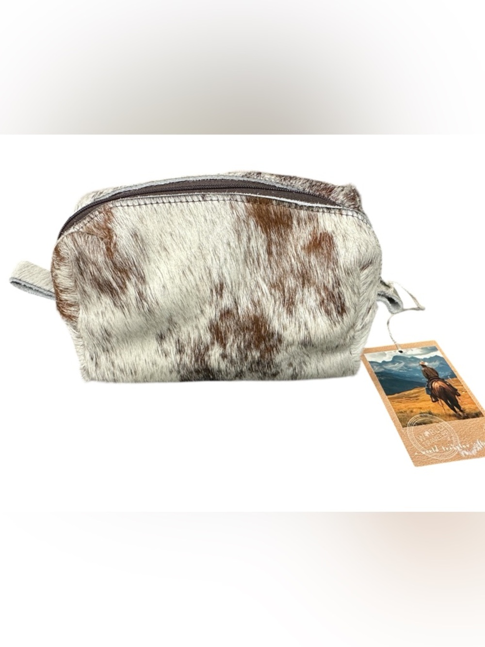 Cowhide Toiletry Bag